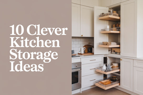 10 Clever Kitchen Storage Ideas to Stay Organized