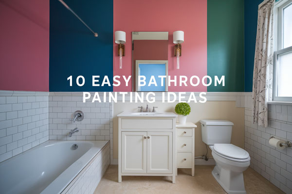 10 Easy Bathroom Painting Ideas to Transform Your Walls