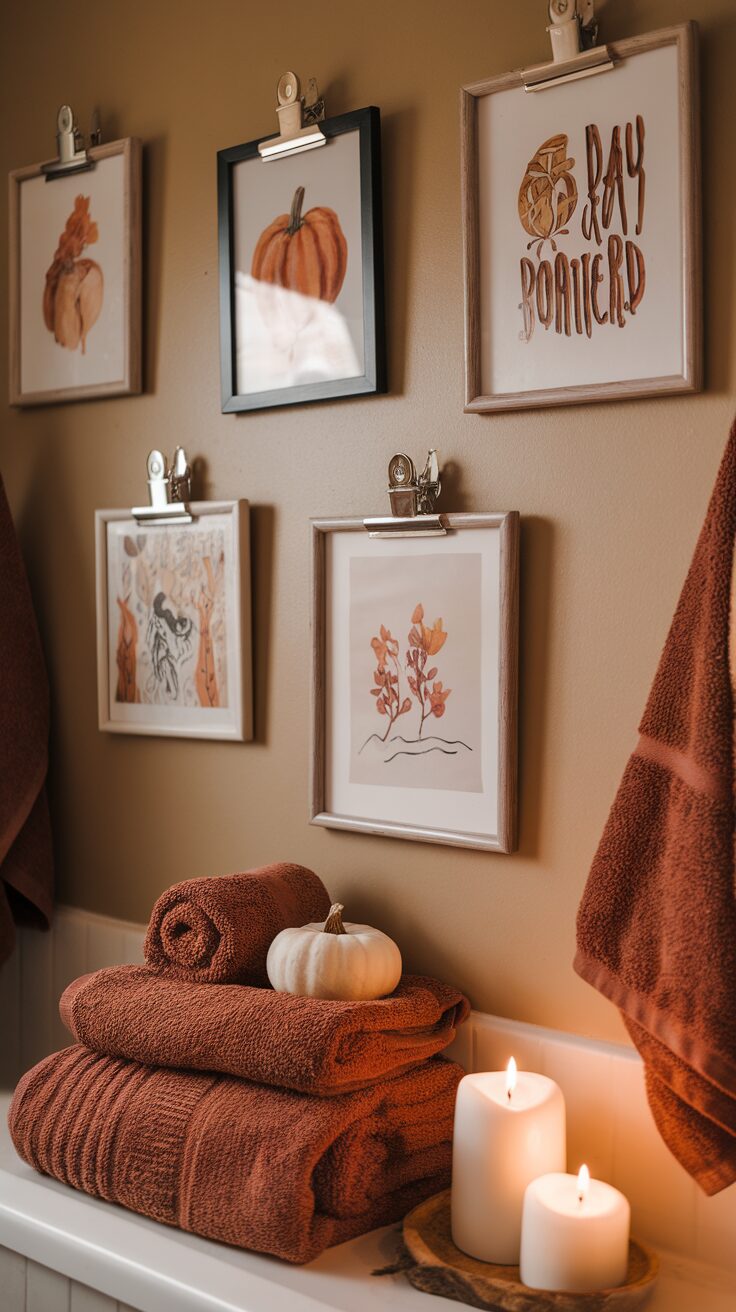 13 Stunning Bathroom Wall Art Ideas to Refresh Your Space - Appliance Realm