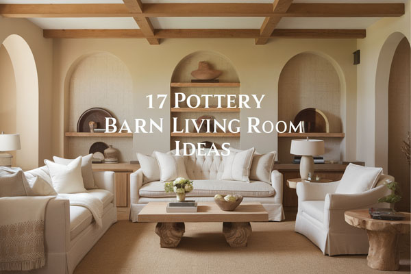 17 Pottery Barn Living Room Ideas That Feel Timeless