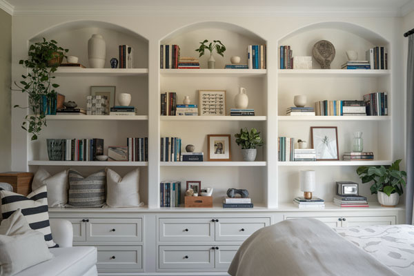 17 Bedroom Shelving Ideas to Organize and Decorate
