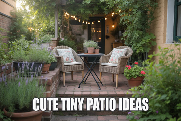10 Tiny Patio Ideas to Make the Most of Every Inch