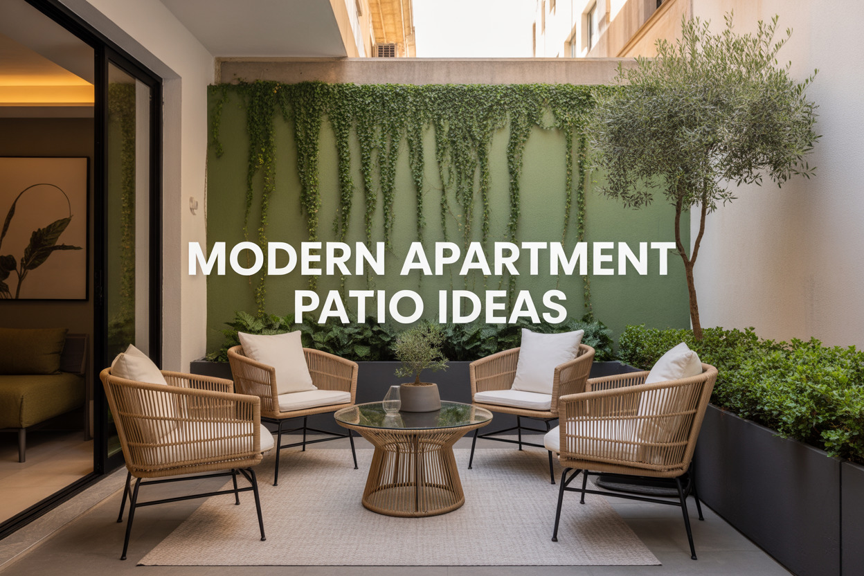 15 Apartment Patio Ideas for Stylish Urban Living - Appliance Realm