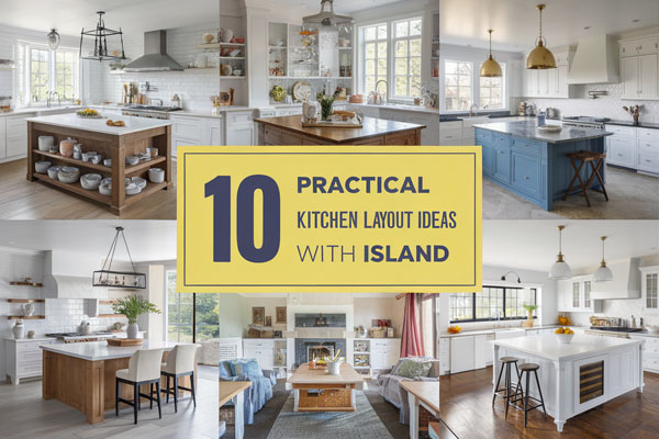 10 Kitchen Layout Ideas with Islands for Function & Style