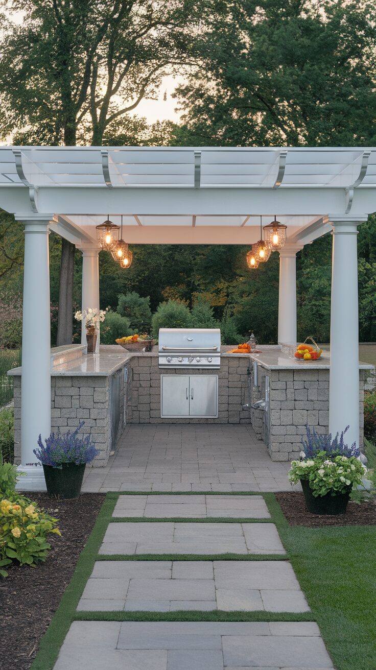 Outside Kitchen Statement 15 Outside Kitchen Ideas for Fun Outdoor Cooking Areas - Appliance Realm