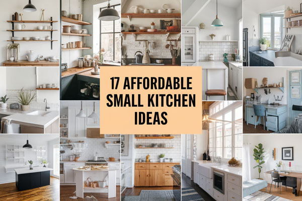 17 Small Kitchen Ideas on a Budget That Look High-End