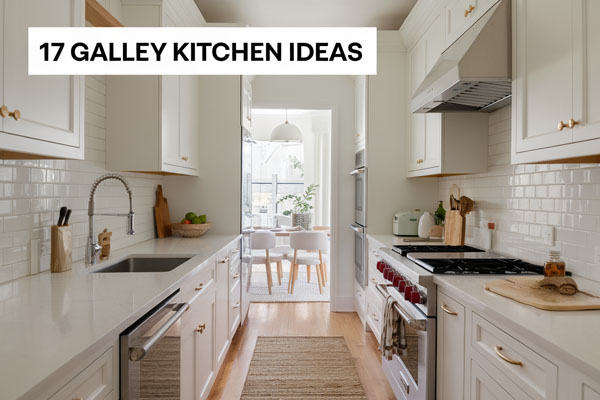 17 Galley Kitchen Ideas for Narrow Compact Homes