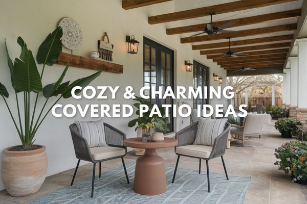 10 Covered Patio Ideas for Shade and Style Combined