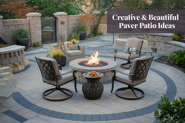 13 Paver Patio Ideas to Upgrade Your Outdoor Living Area