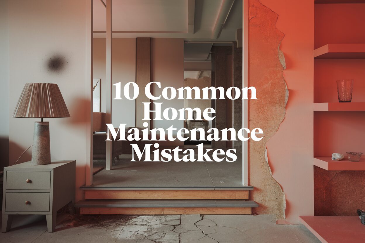 10 Common Home Maintenance Mistakes to Avoid - Appliance Realm
