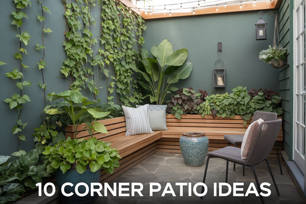 10 Corner Patio Ideas to Maximize Outdoor Space