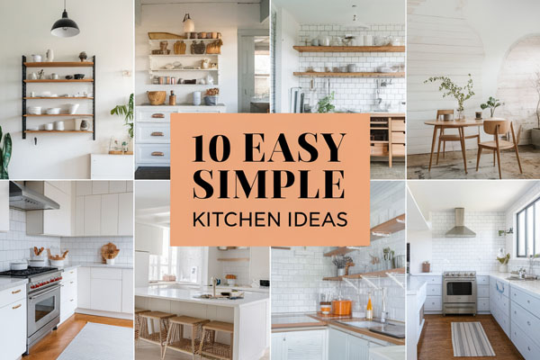 10 Simple Kitchen Ideas for Easy Stylish Upgrades