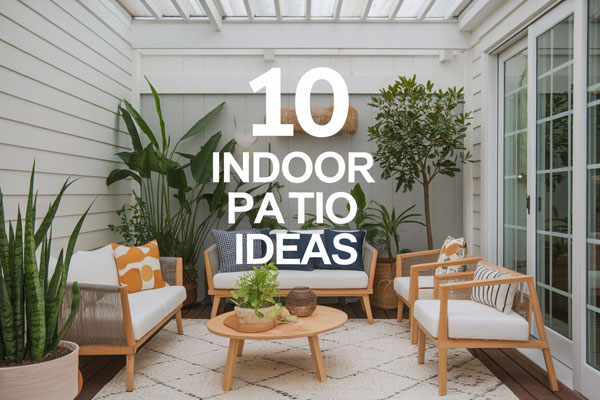 10 Indoor Patio Ideas for Year-Round Relaxing
