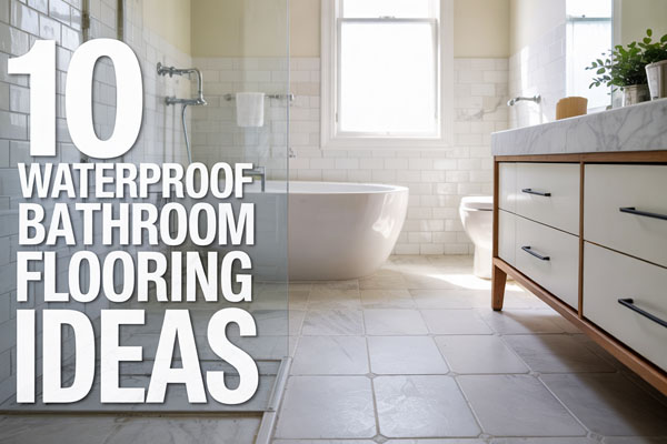 10 Waterproof Bathroom Flooring Ideas for Peace of Mind
