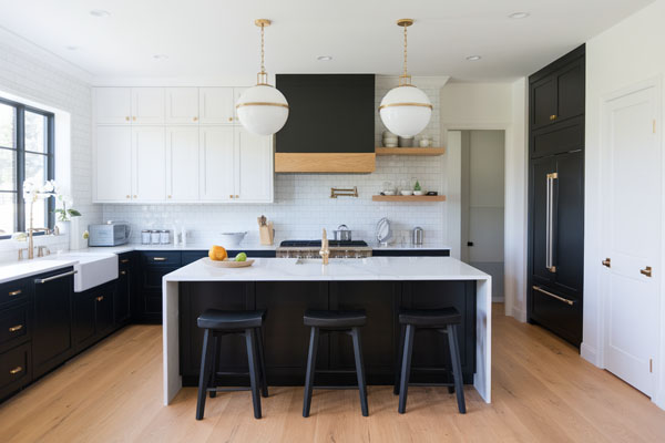 15 Black and White Kitchen Ideas for Timeless Appeal