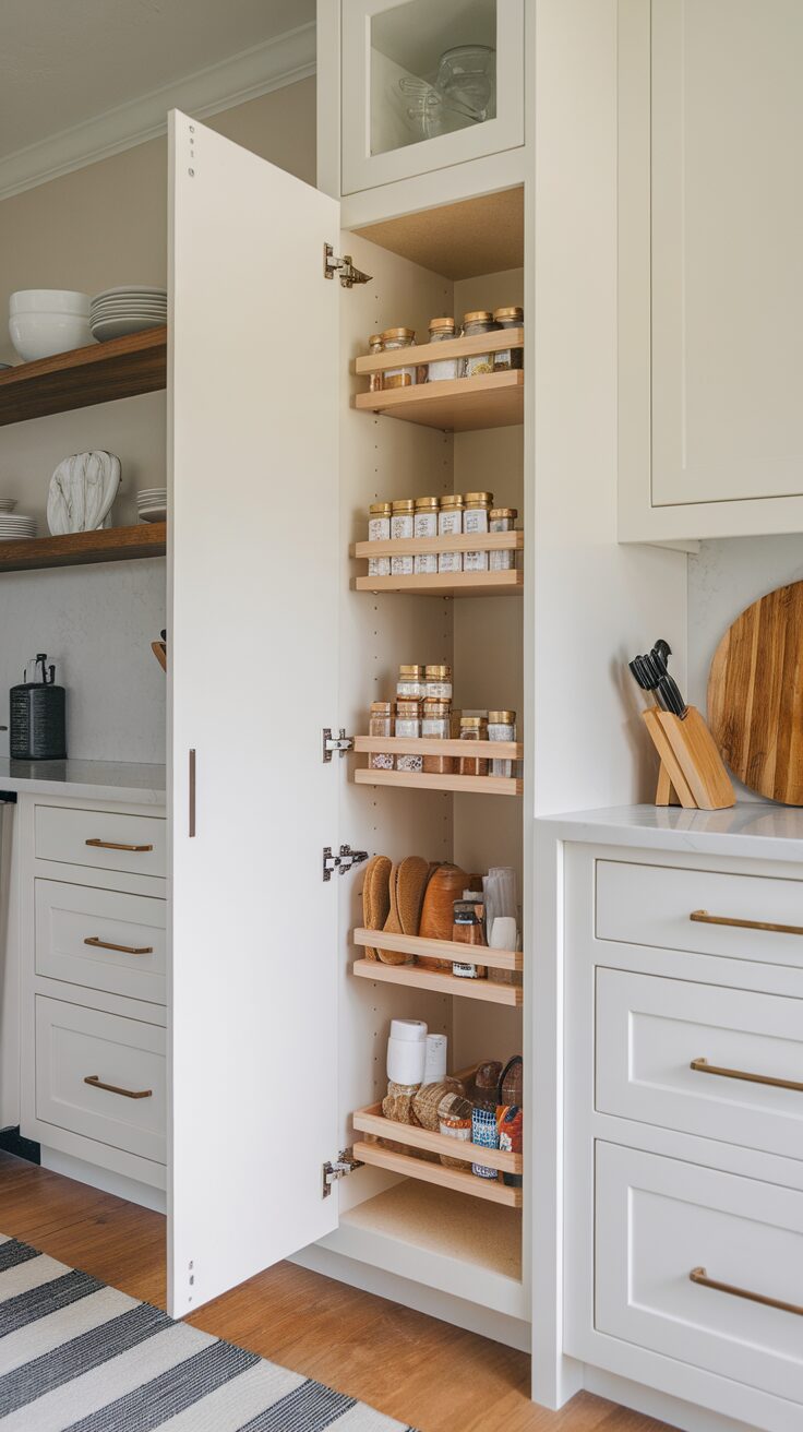 15 Kitchen Shelf Ideas to Maximize Small Kitchens - Appliance Realm