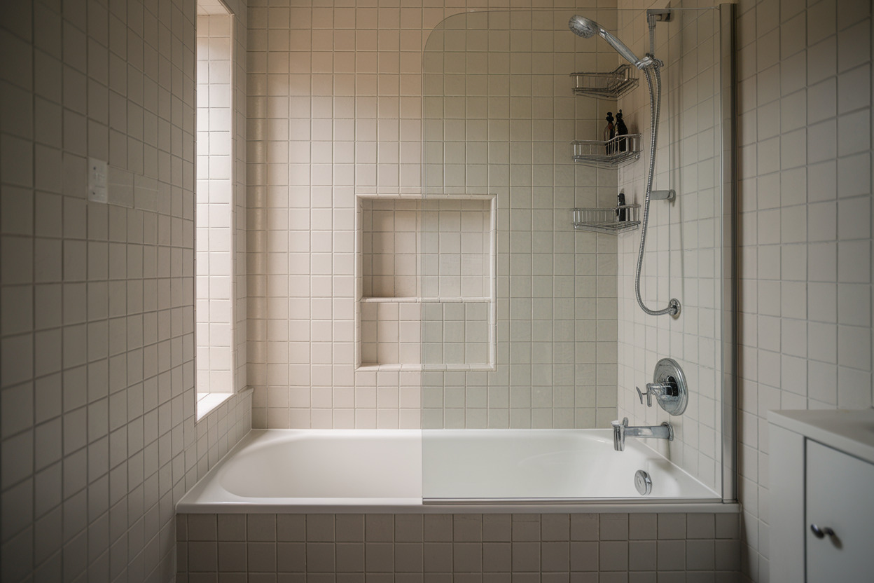 15 Small Bathroom Ideas With Tub That Save Space - Appliance Realm