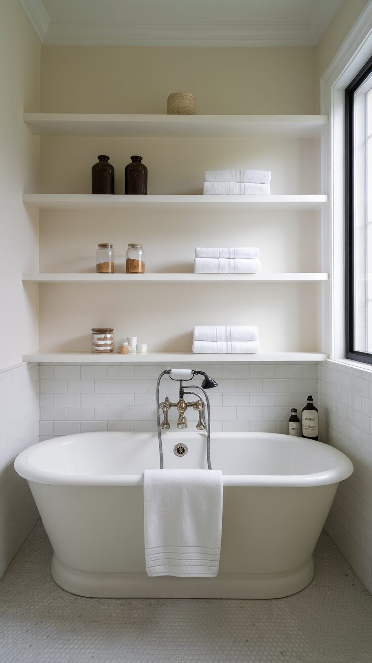 15 Small Bathroom Ideas With Tub That Save Space - Appliance Realm