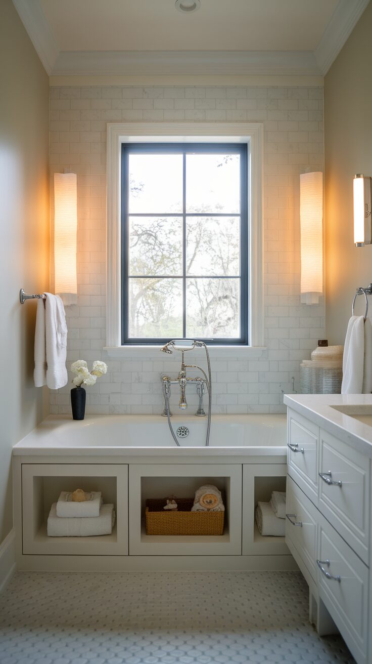 15 Small Bathroom Ideas With Tub That Save Space - Appliance Realm
