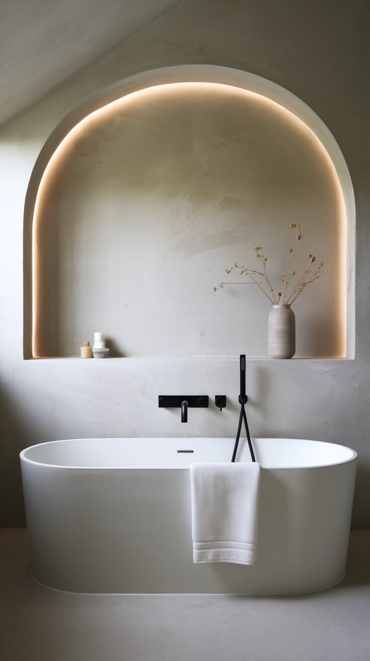15 Small Bathroom Ideas With Tub That Save Space - Appliance Realm