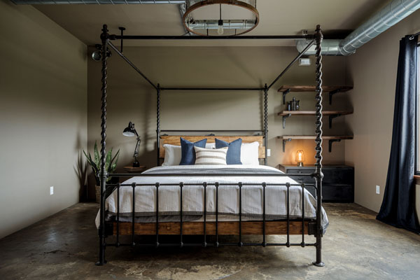 20 Creative Metal Bed Frame Bedroom Ideas