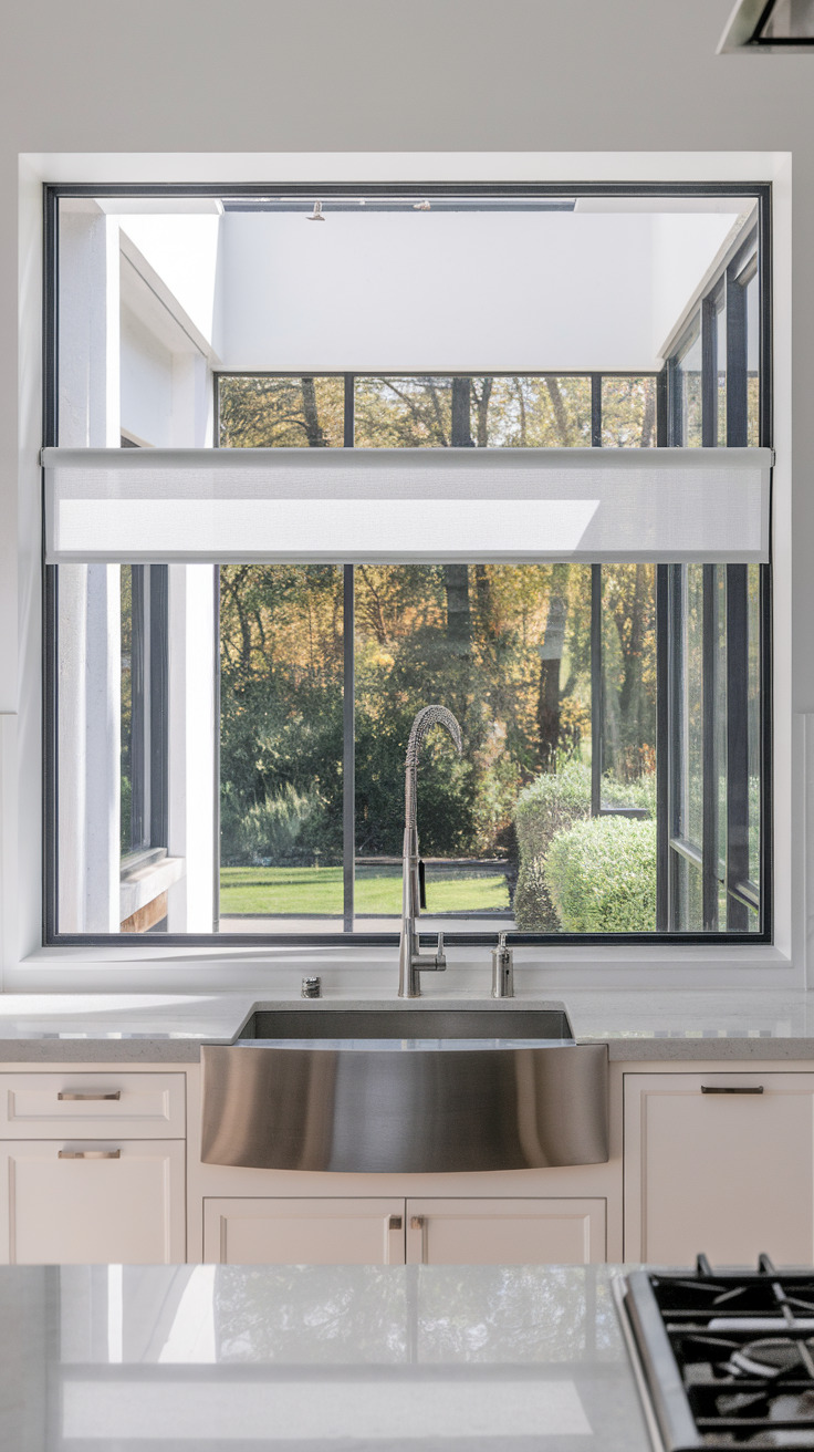 Long Window In Kitchen 10 Kitchen Window Ideas Over Sink That Shine - Appliance Realm