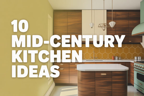 10 Mid-Century Kitchen Ideas for Retro Style