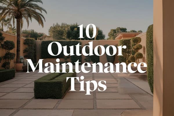 Tips for outdoor maintenance to enhance curb appeal and keep your yard looking pristine.