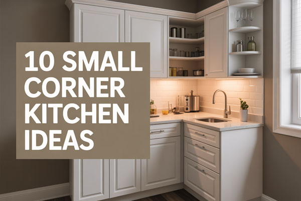 10 Small Corner Kitchen Ideas for Tiny Spaces