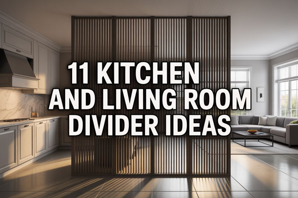 11 Kitchen and Living Room Divider Ideas for Small Spaces