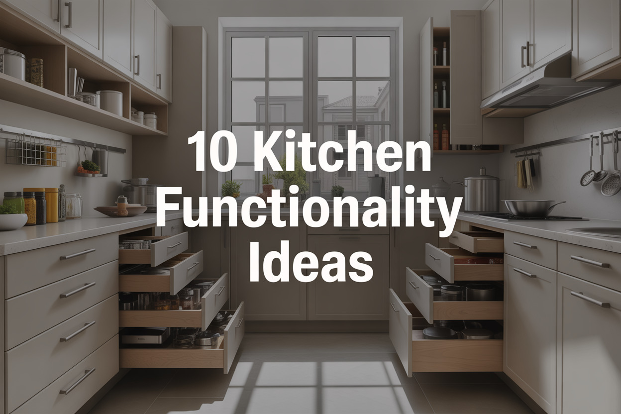 10 Kitchen Functionality Ideas for Better Cooking - Appliance Realm
