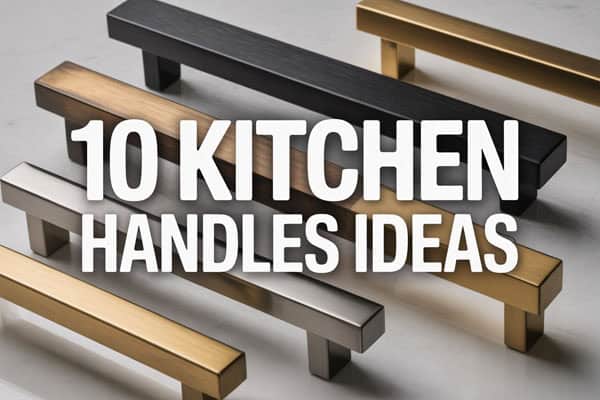 Elegant kitchen handles for contemporary cabinet upgrades.