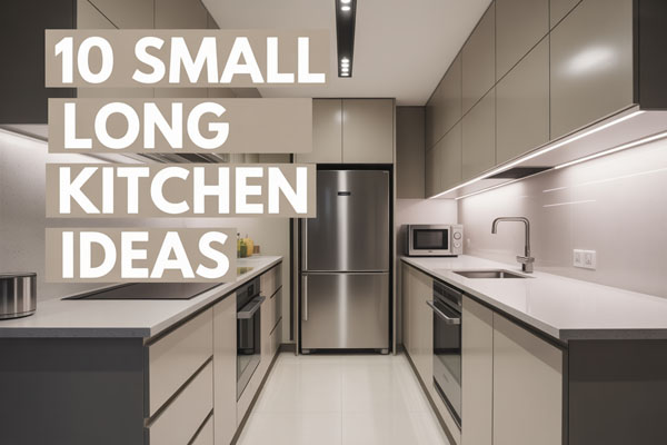 10 Small Long Kitchen Ideas for Narrow Layouts