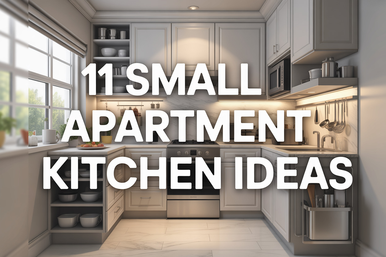 11 Small Apartment Kitchen Ideas That Maximize Space - Appliance Realm