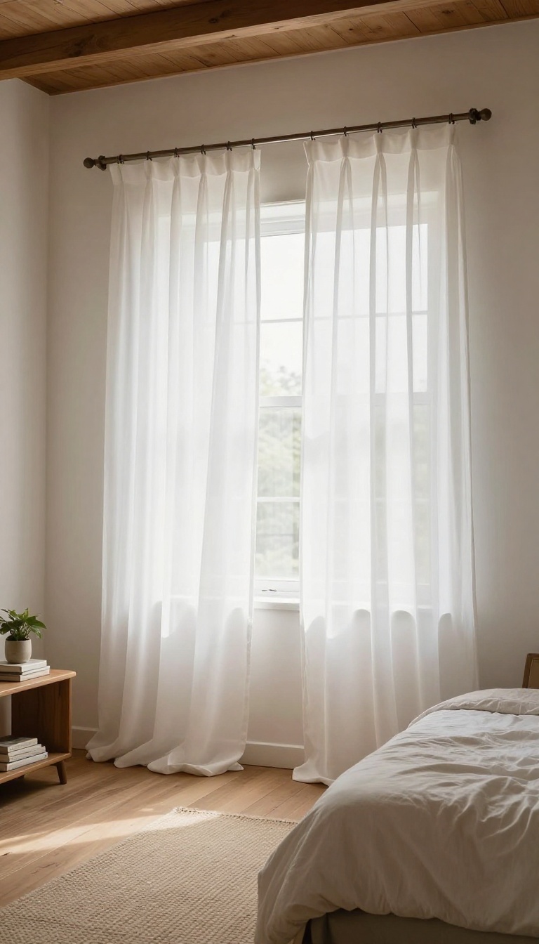 5. Hang Curtains High and Wide
